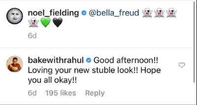 Rahuls despy insta comments